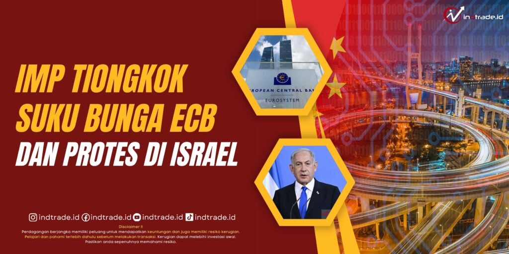 IMP Tiongkok, Suku Bunga ECB, dan Protes di Israel