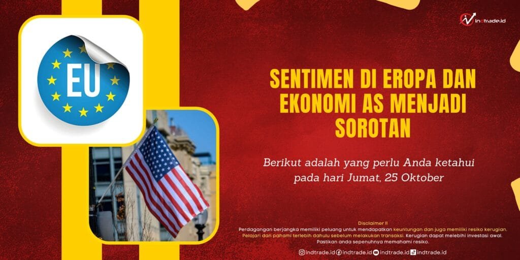 Sentimen di Eropa dan Ekonomi AS Menjadi Sorotan