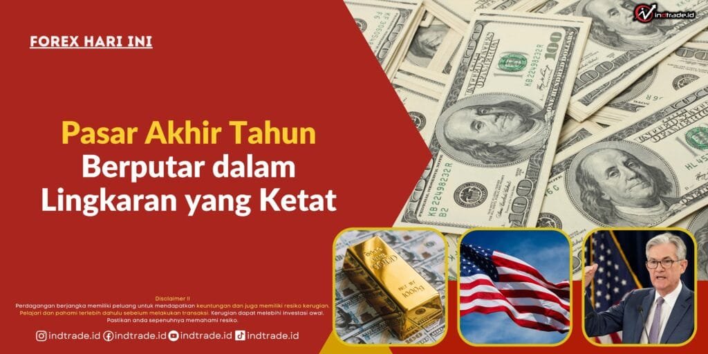 Pasar Akhir Tahun Berputar dalam Lingkaran yang Ketat