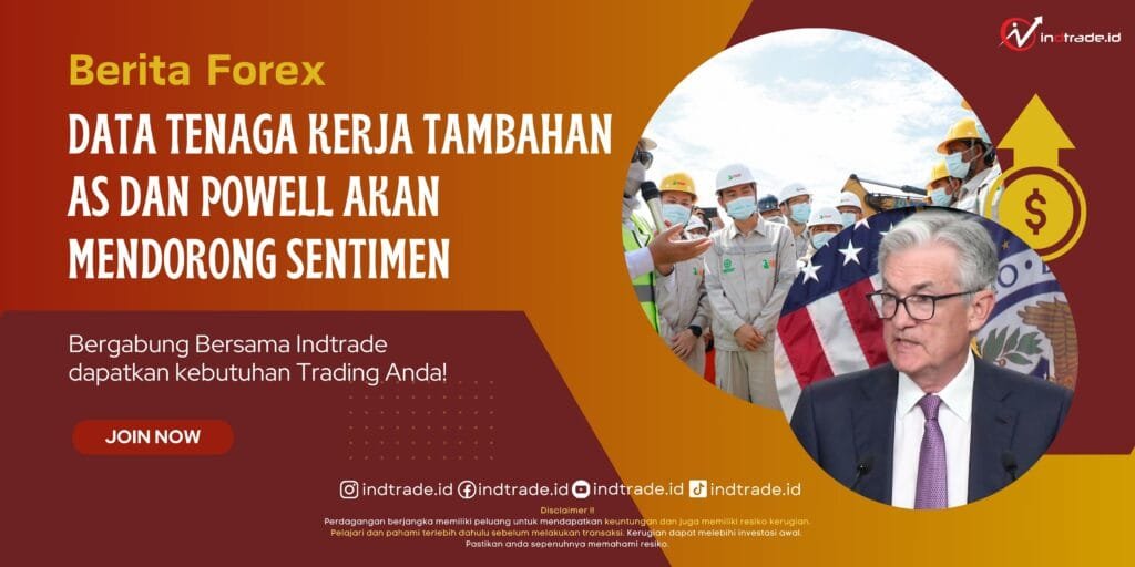 Data Tenaga Kerja Tambahan AS dan Powell Mendorong Sentimen