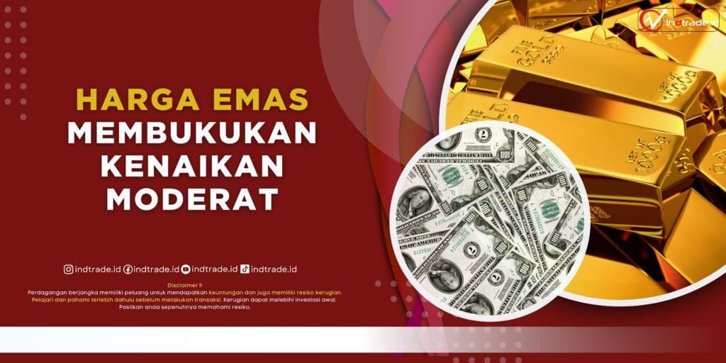 Prakiraan Harga Emas: XAU/USD Membukukan Kenaikan Moderat