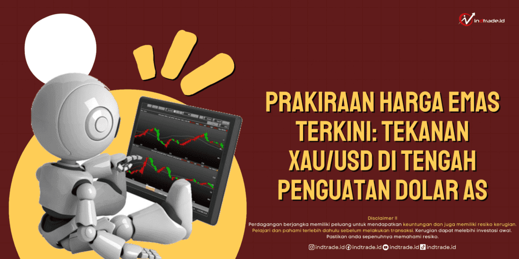 Prakiraan Harga Emas: Tekanan XAU/USD di Tengah Penguatan Dolar AS