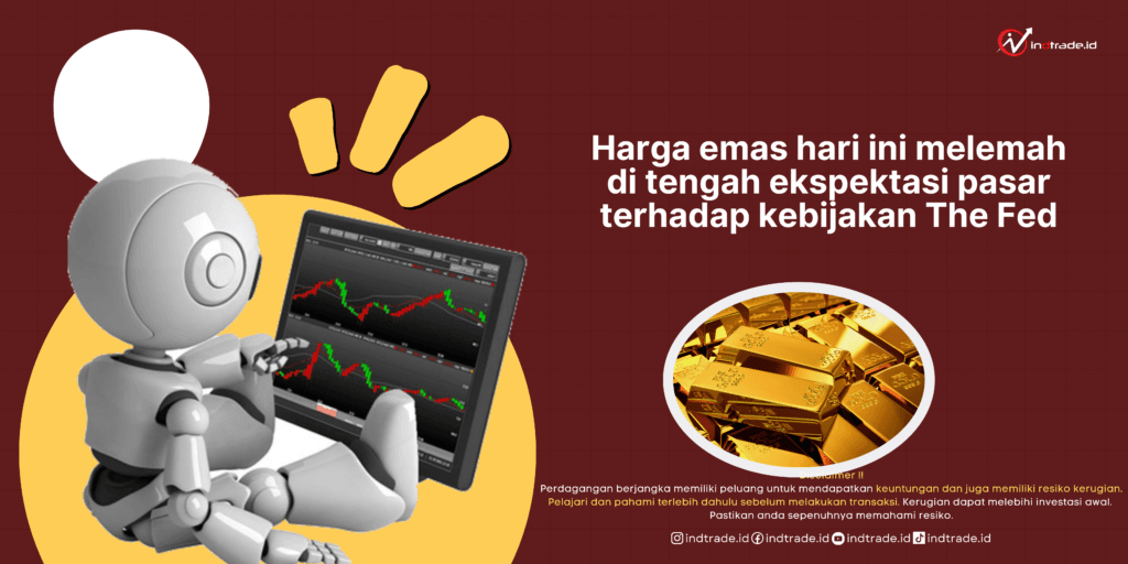 Inflasi AS Tekan Harga Emas, Pasar Nantikan Data Terbaru